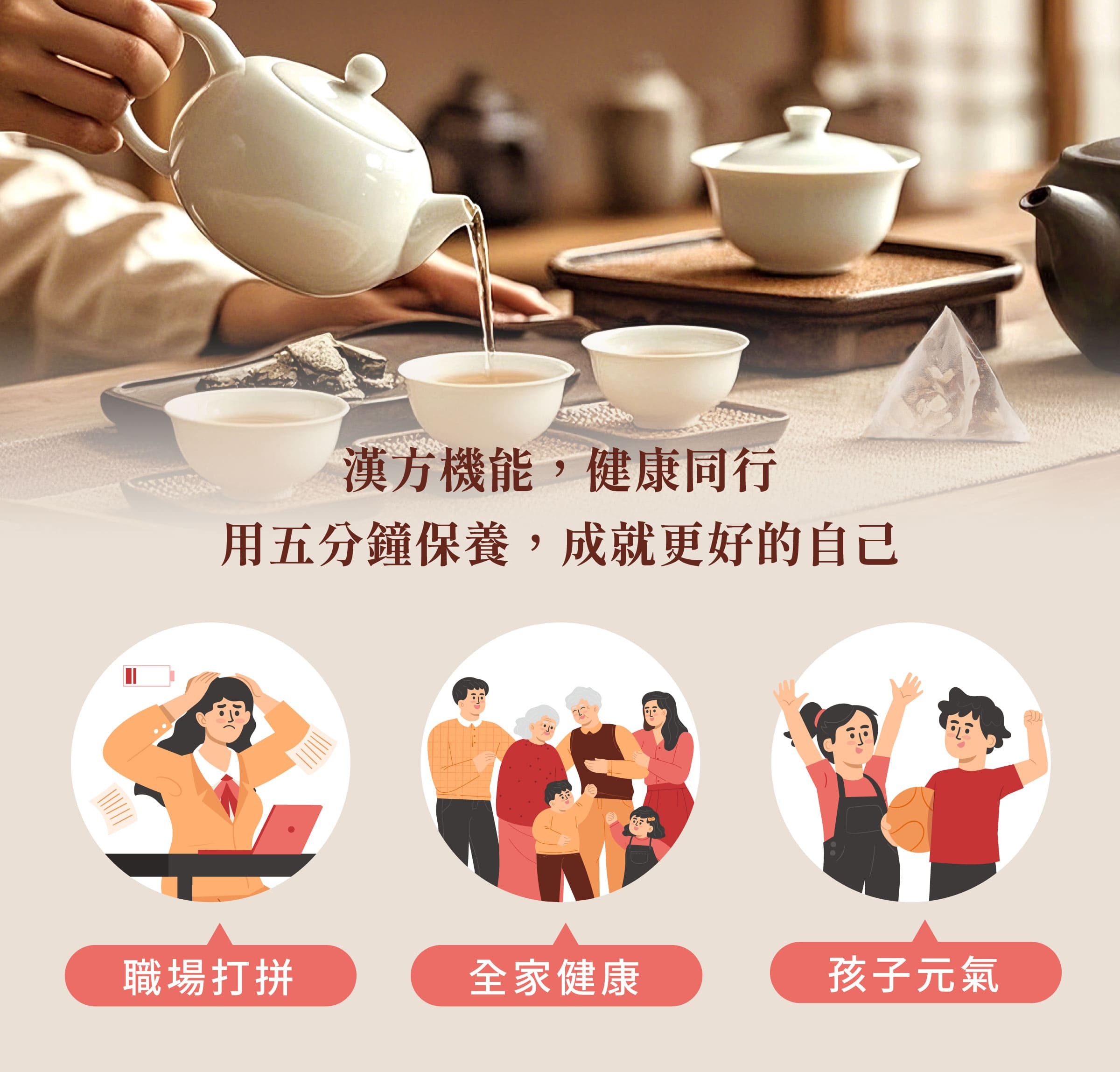 登義養生茶適用對象