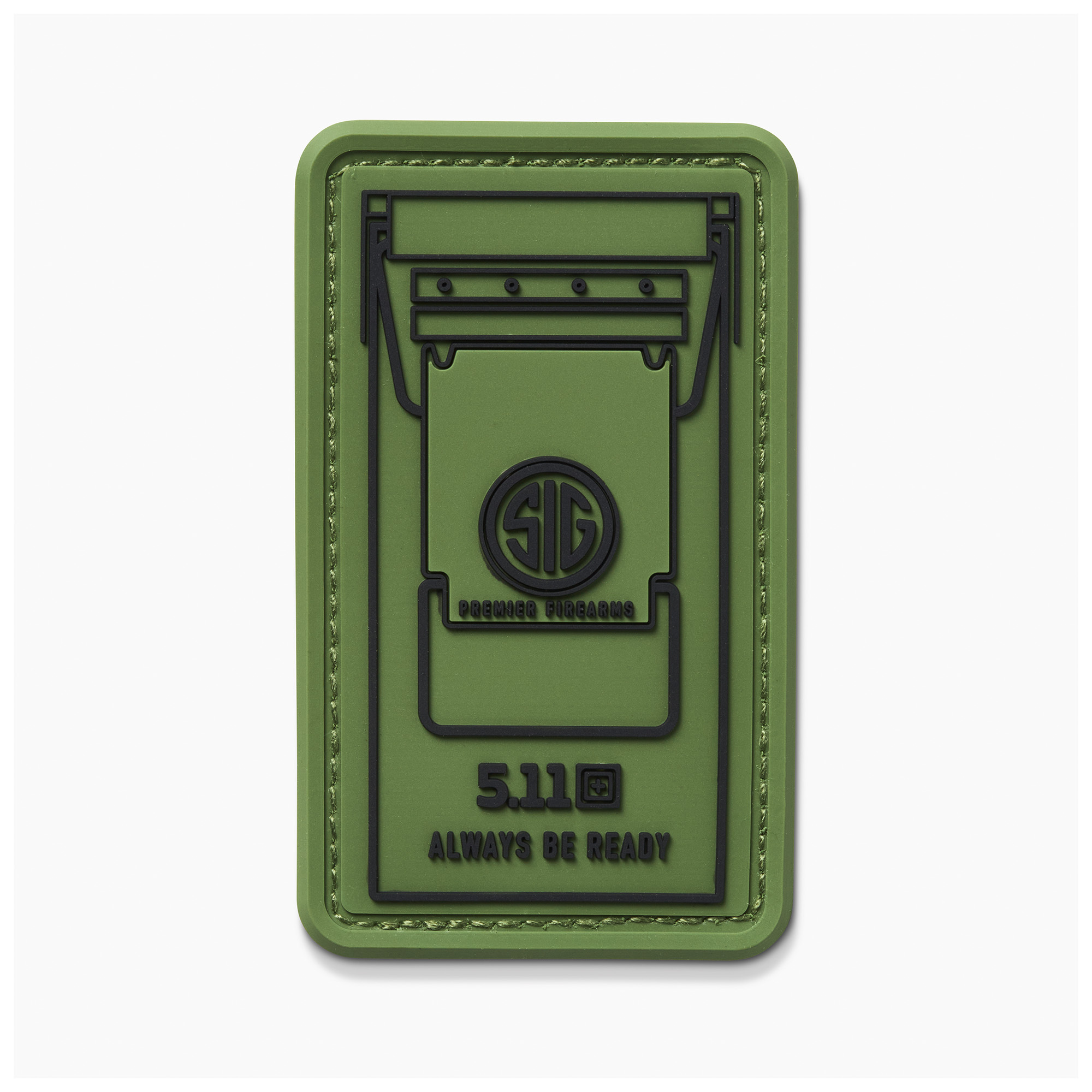 5.11 SIG SAUER® x 5.11® Chrome Eagle Sticker - AXES 億力行