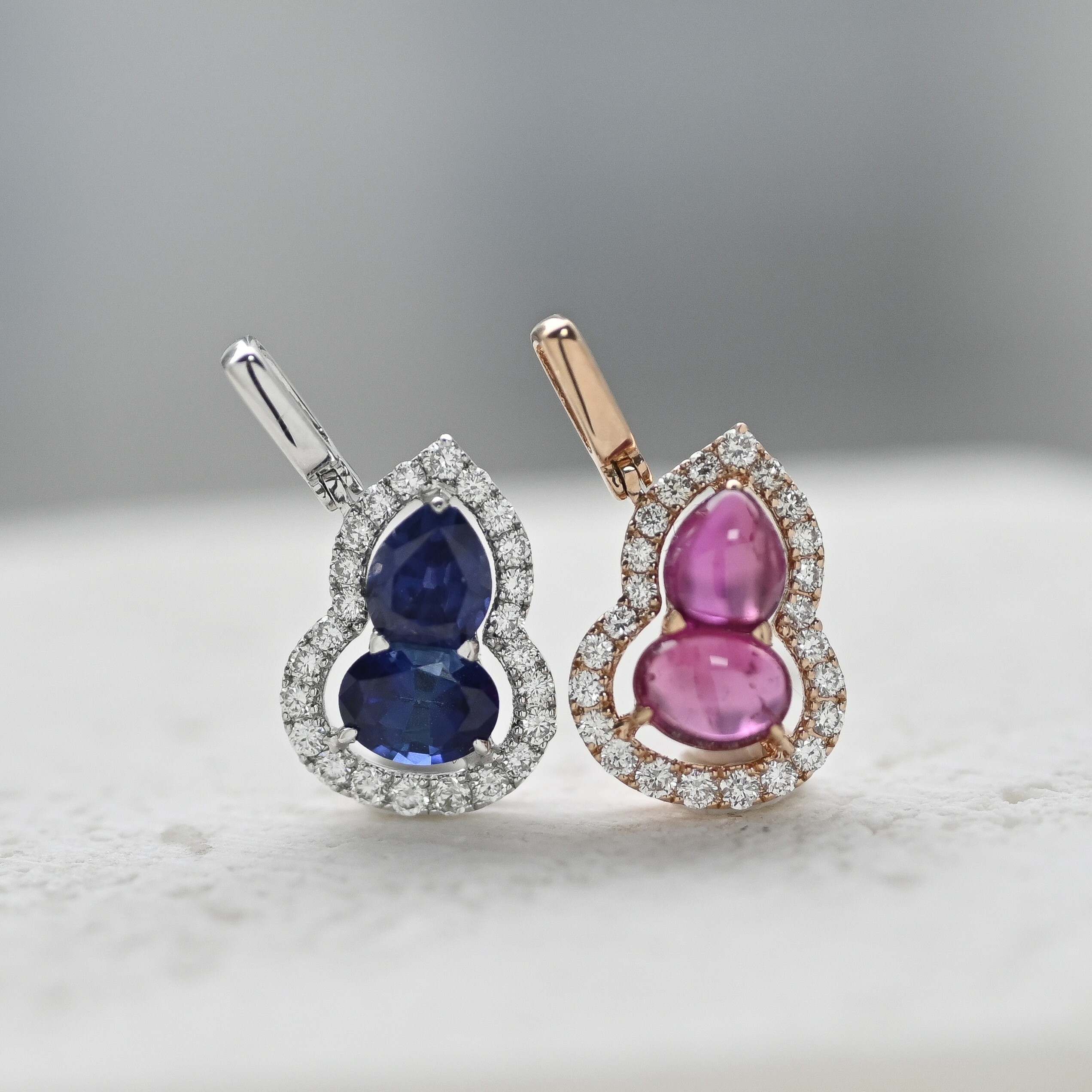 18K Mini Gourd Pendent