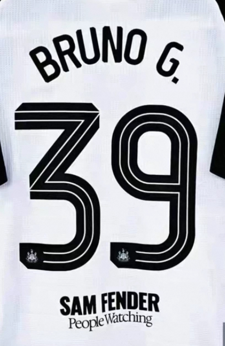 2024 Newcastle United Home Shirt with Club Nameset