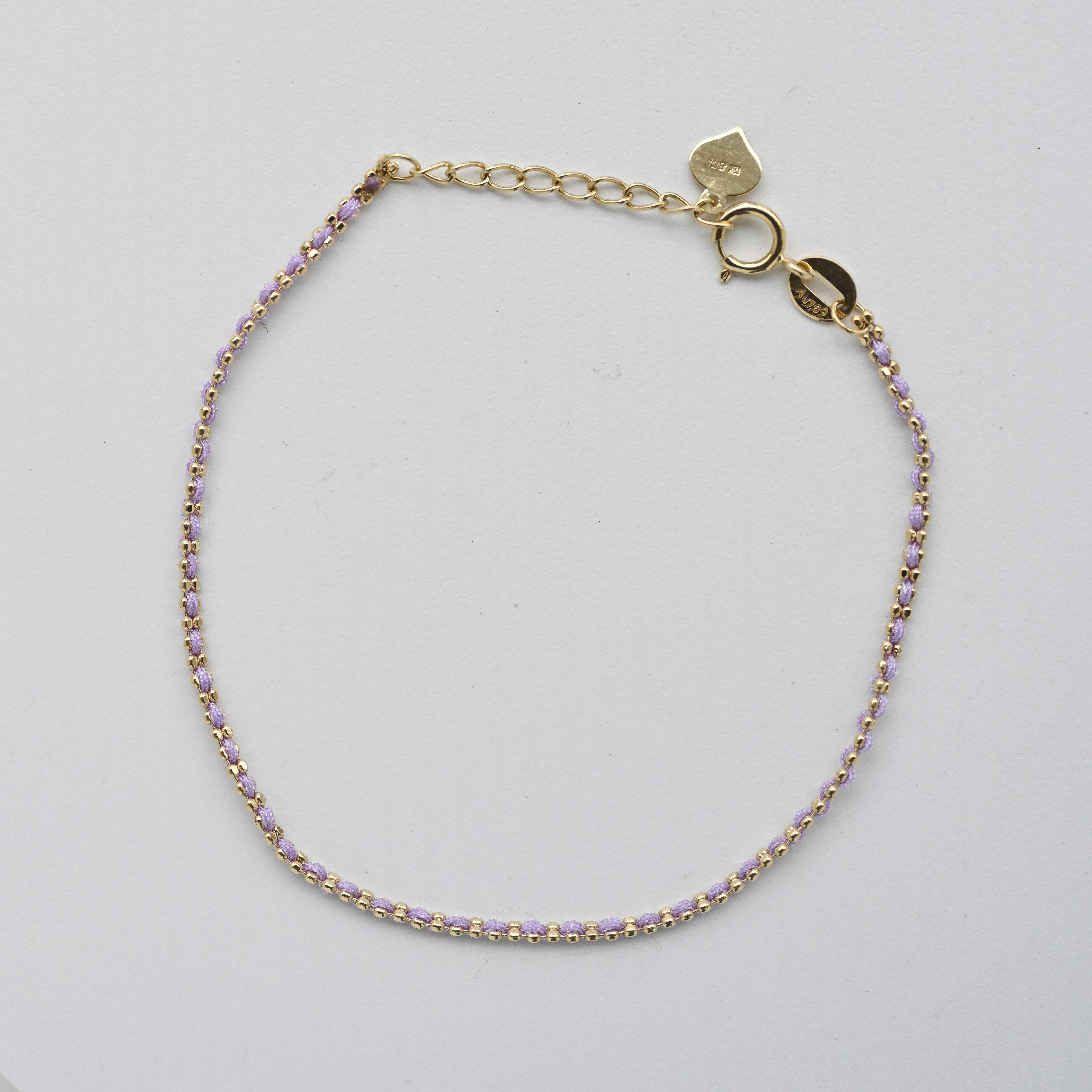 18K Lucky String Bracelet