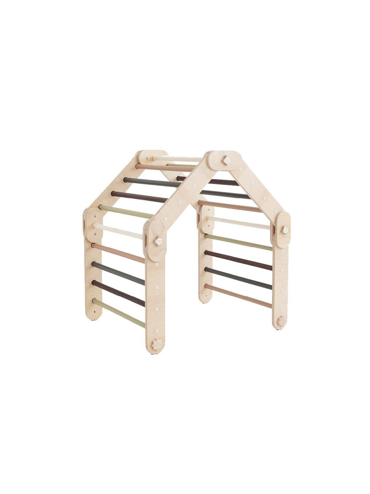 happymoon 多功能遊戲攀爬架－森林色【預購 - 6月底出貨】