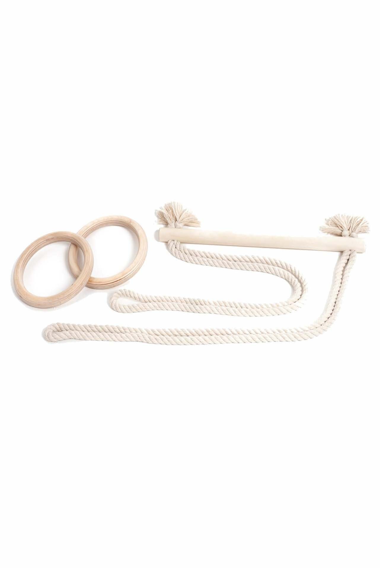 happymoon 攀爬架延伸配件 - 二合一吊環&吊桿