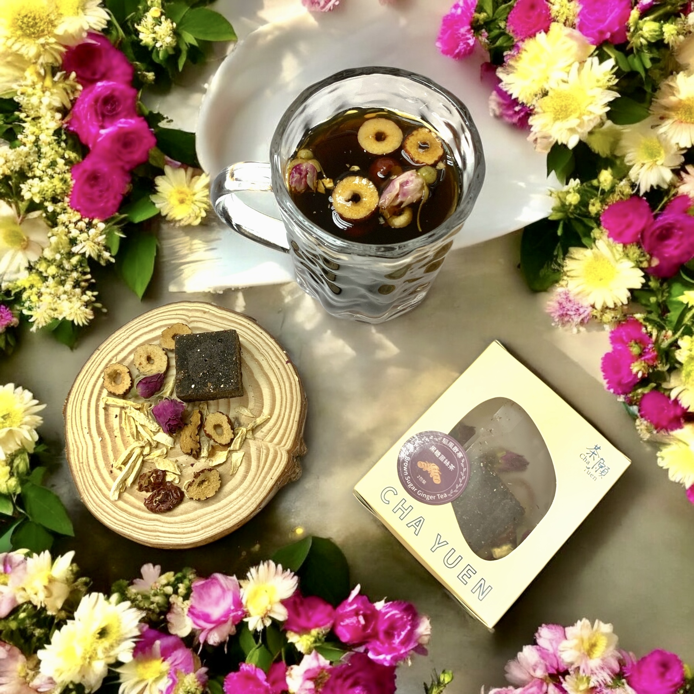 Cha Yuen - Brown Sugar Ginger Tea 2 packs