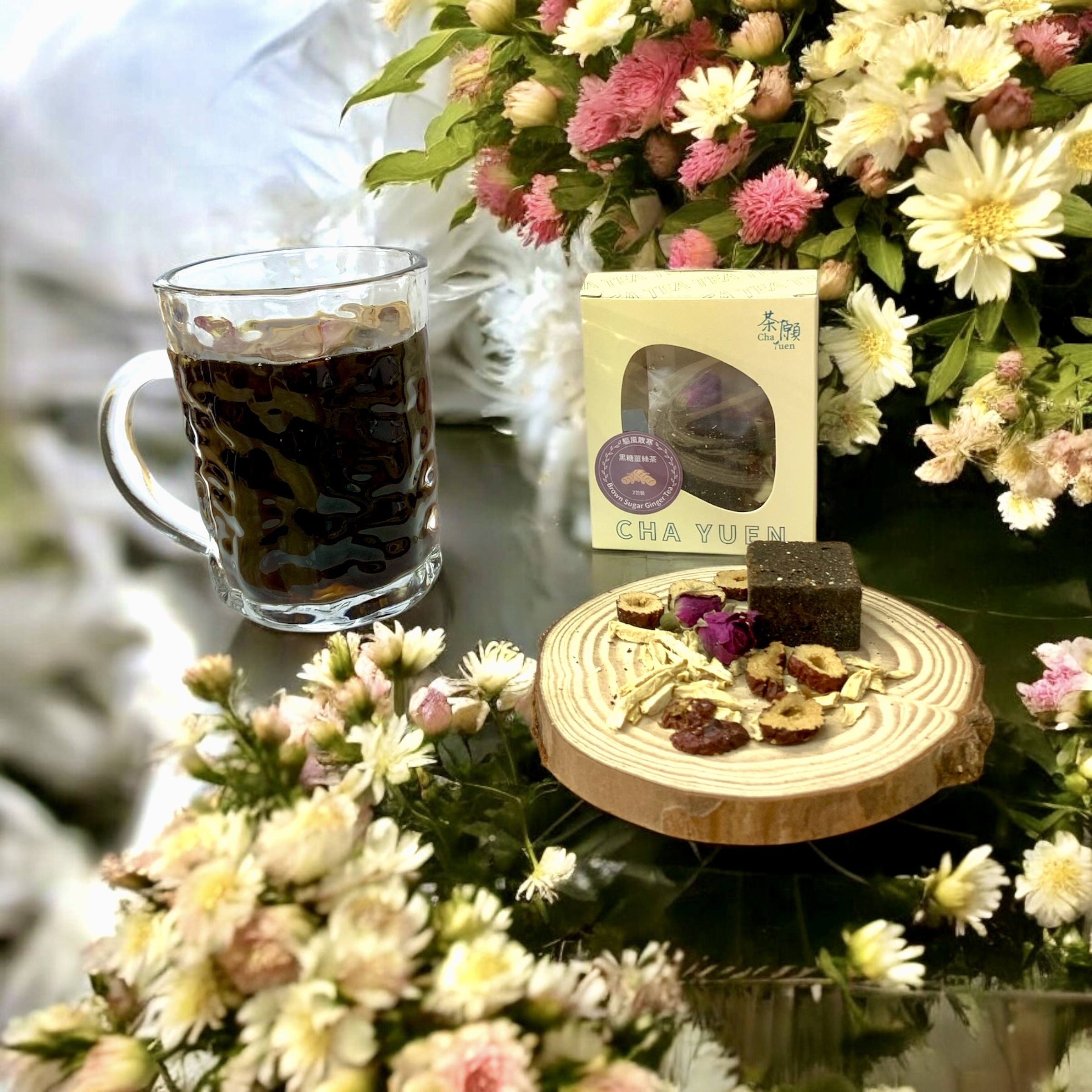 Cha Yuen - Brown Sugar Ginger Tea 2 packs