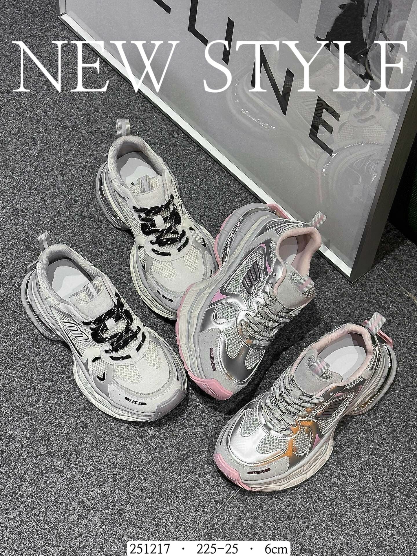 251217韓國真皮復古網面老爹鞋