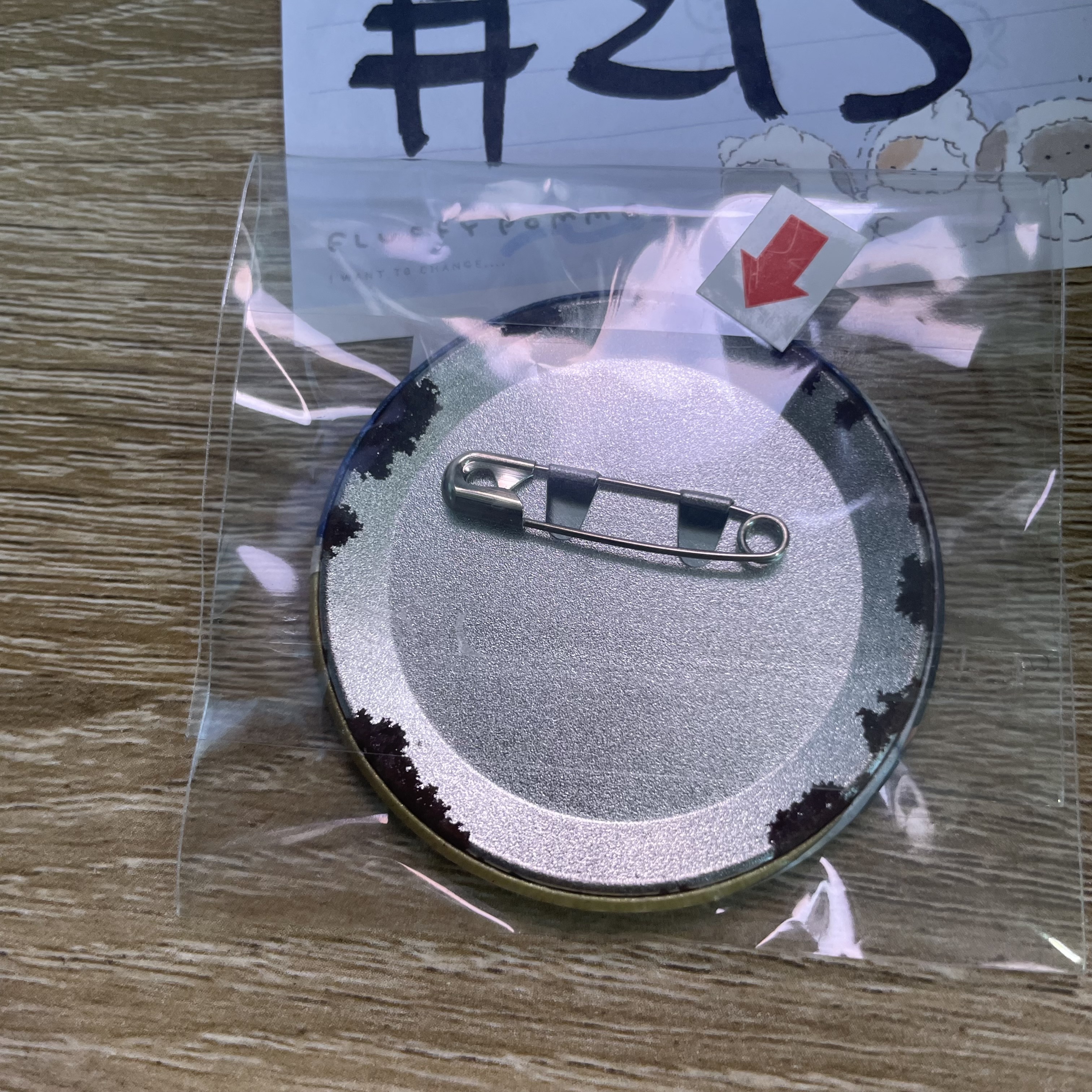 ES  泉 襟章  瑕#213