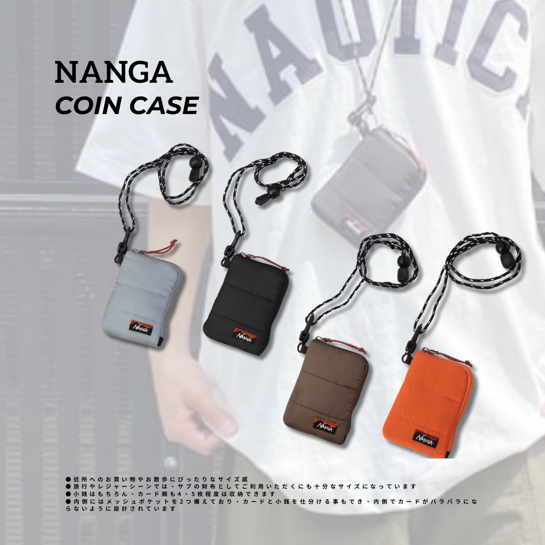 "代購" NANGA × FREAK'S STORE COIN CASE 零錢包