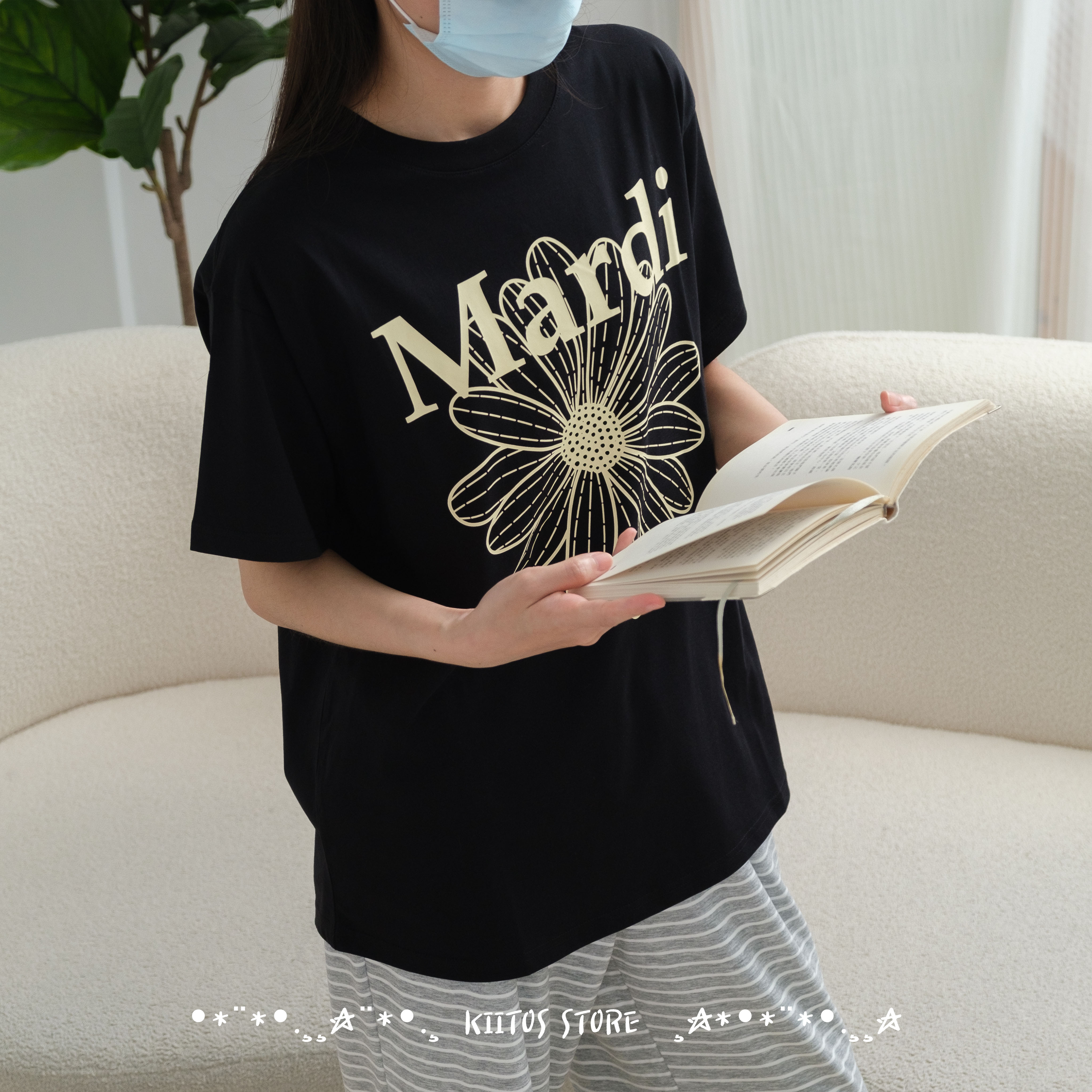 【現貨】Mardi Mercredi 經典純棉 小雛菊 臘腸狗 短袖 T-shirt 多款可選