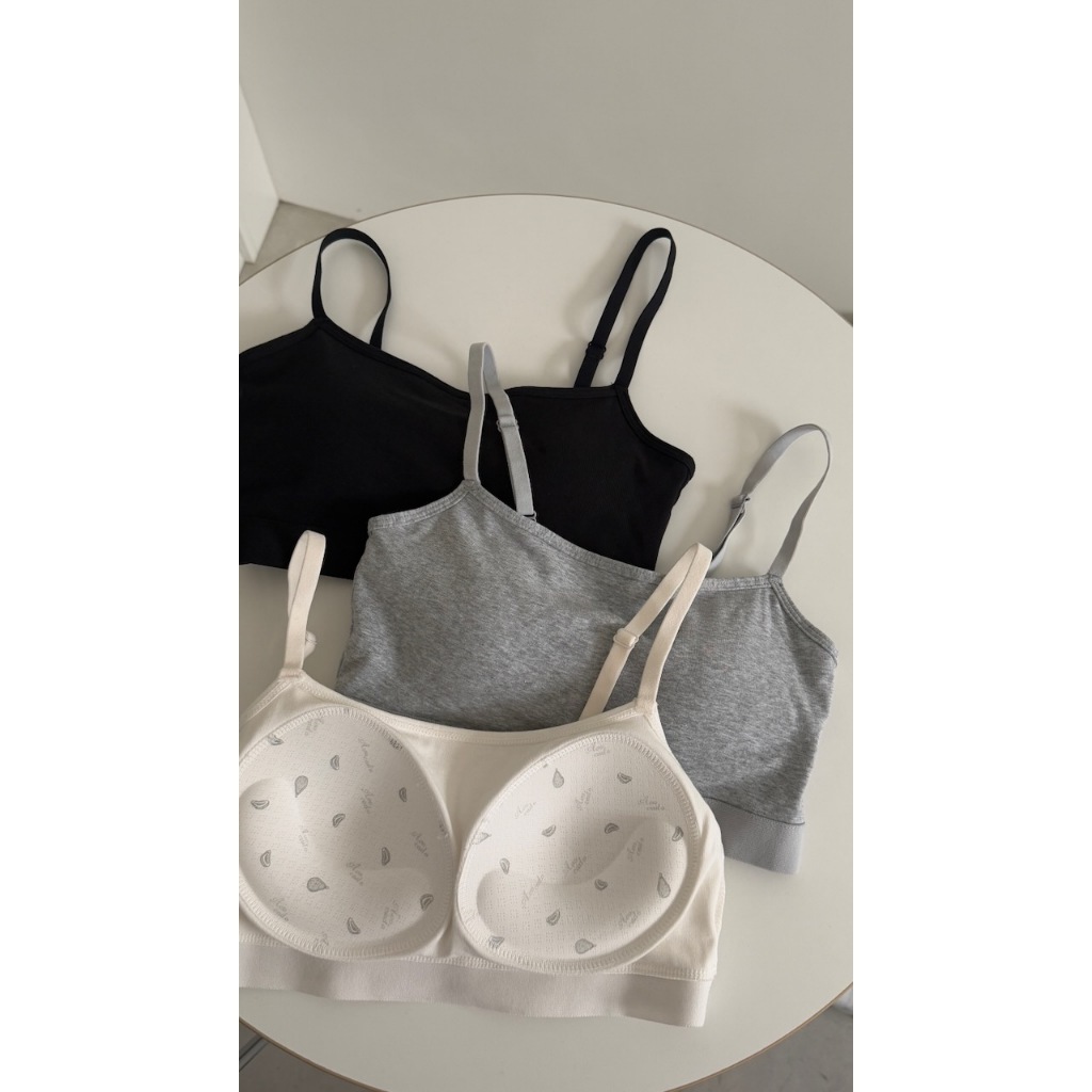 【imfine】購物清單 肩帶可調罩杯小可愛 #8438