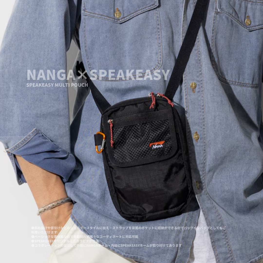 "代購" NANGA × SPEAKEASY MULTI POUCH 多功能小包