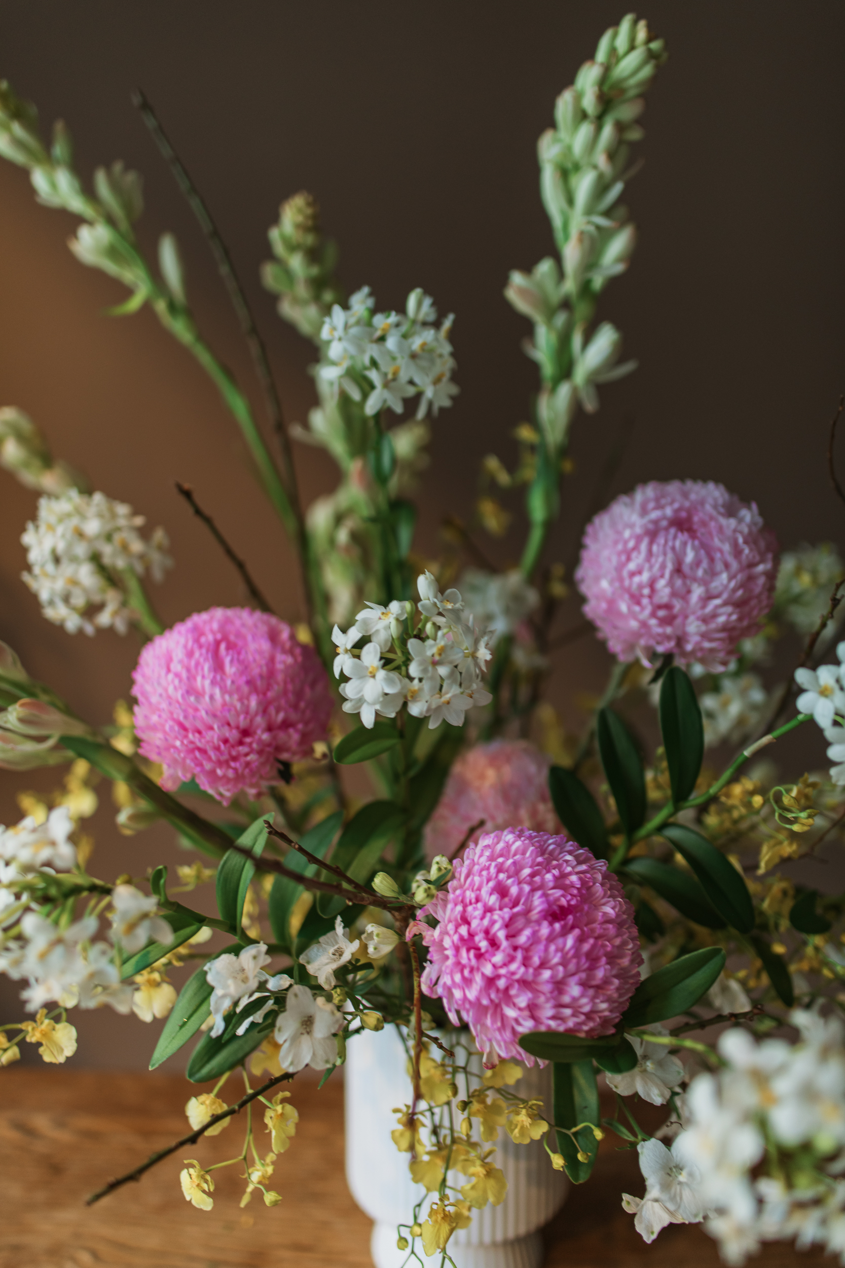 粉霧之夢 | 桌花