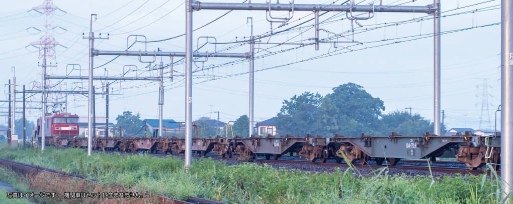 Kato 10-1963 N規 工機 104+107 無積載 貨車.10輛