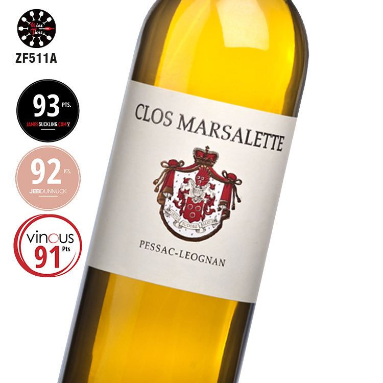 CLOS MARSALETTE BLANC 2022 PESSAC-LEOGNAN BLANC