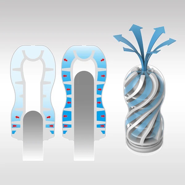 日本 - TENGA 空氣流動 溫和型