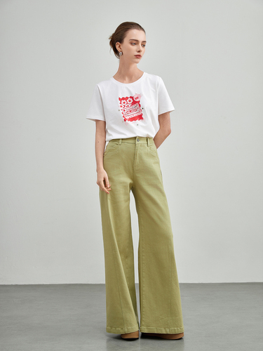 mi-tu 闊腳牛仔褲