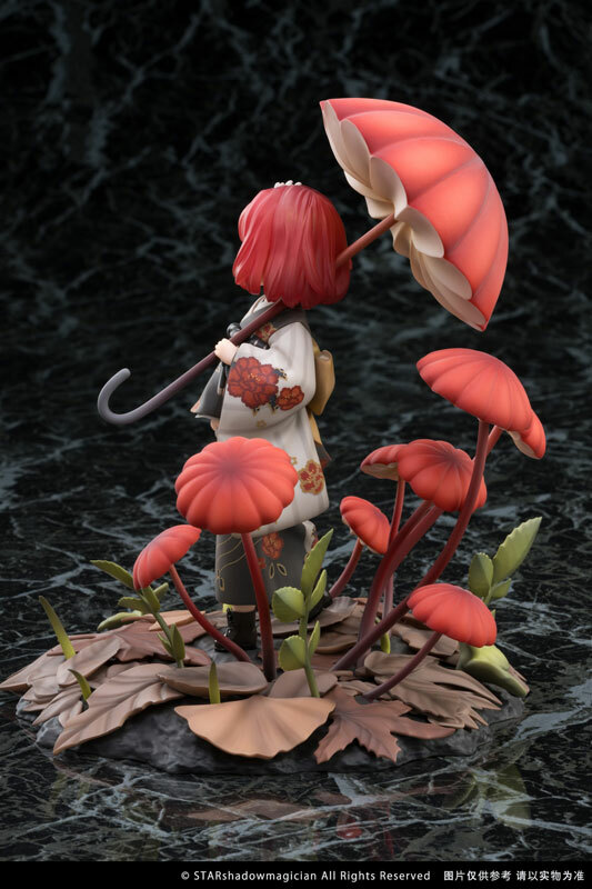 Mar Reverse Studio Mushroom Girls Series No.6 Marasmius Haematocephalus 1/1 Complete Figure(Pre-order