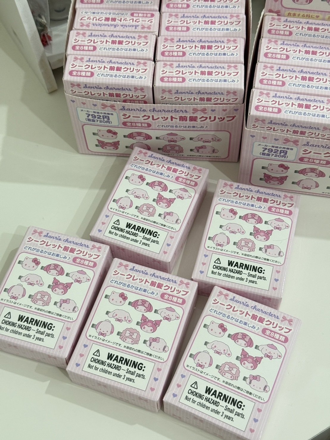 三麗鷗盲盒髮夾