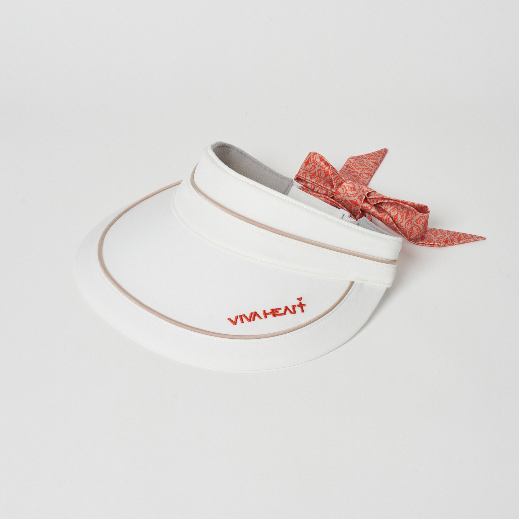 女士-圖騰綁帶遮陽帽