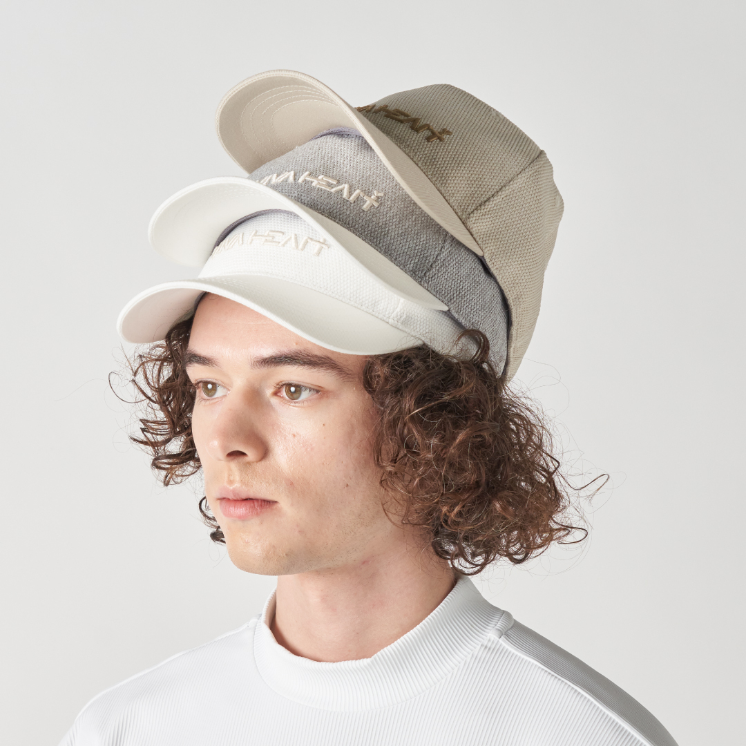 男士-亞麻風球帽