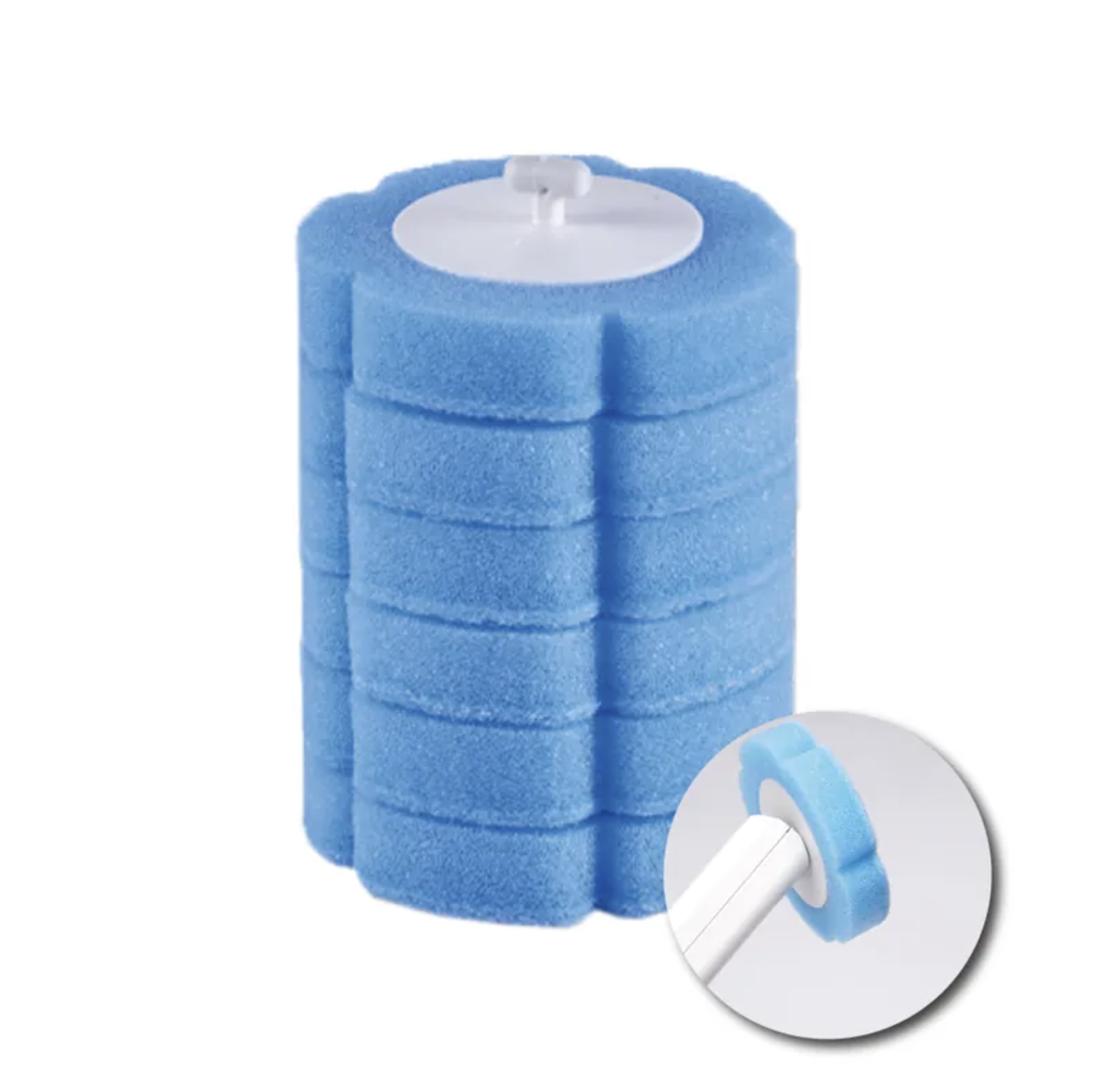 【美國ELPHECO】拋棄式馬桶刷刷頭6入補充包 ELPH008