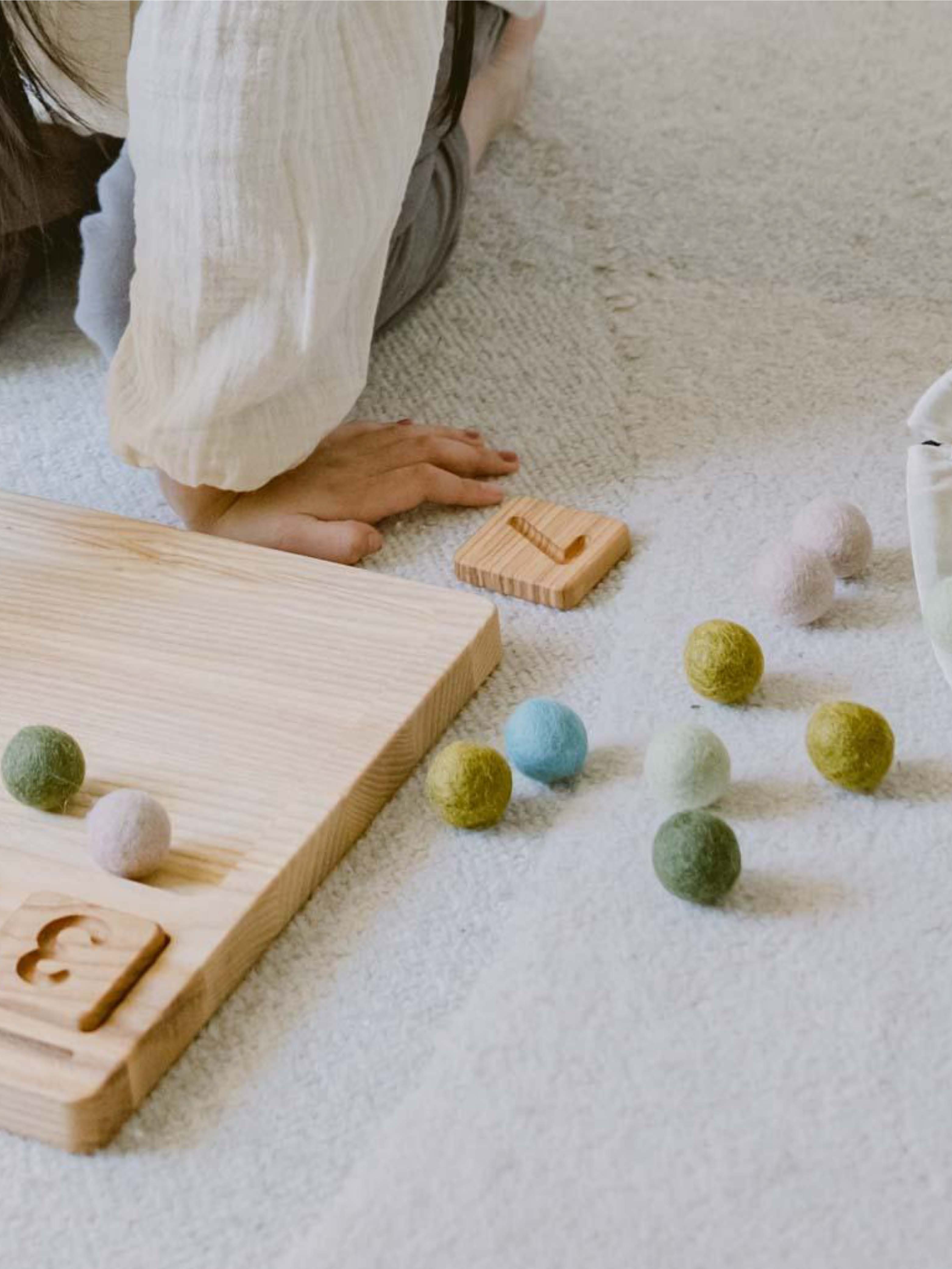 twig by TWIG 純羊毛氈球 - 森林