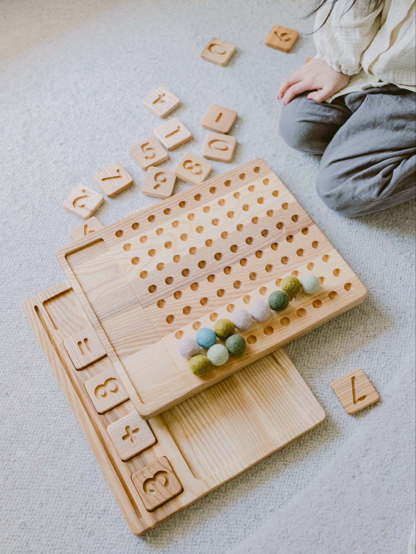 【絕版品】twig by TWIG 多功能蒙特梭利教具 - 雙面學習板