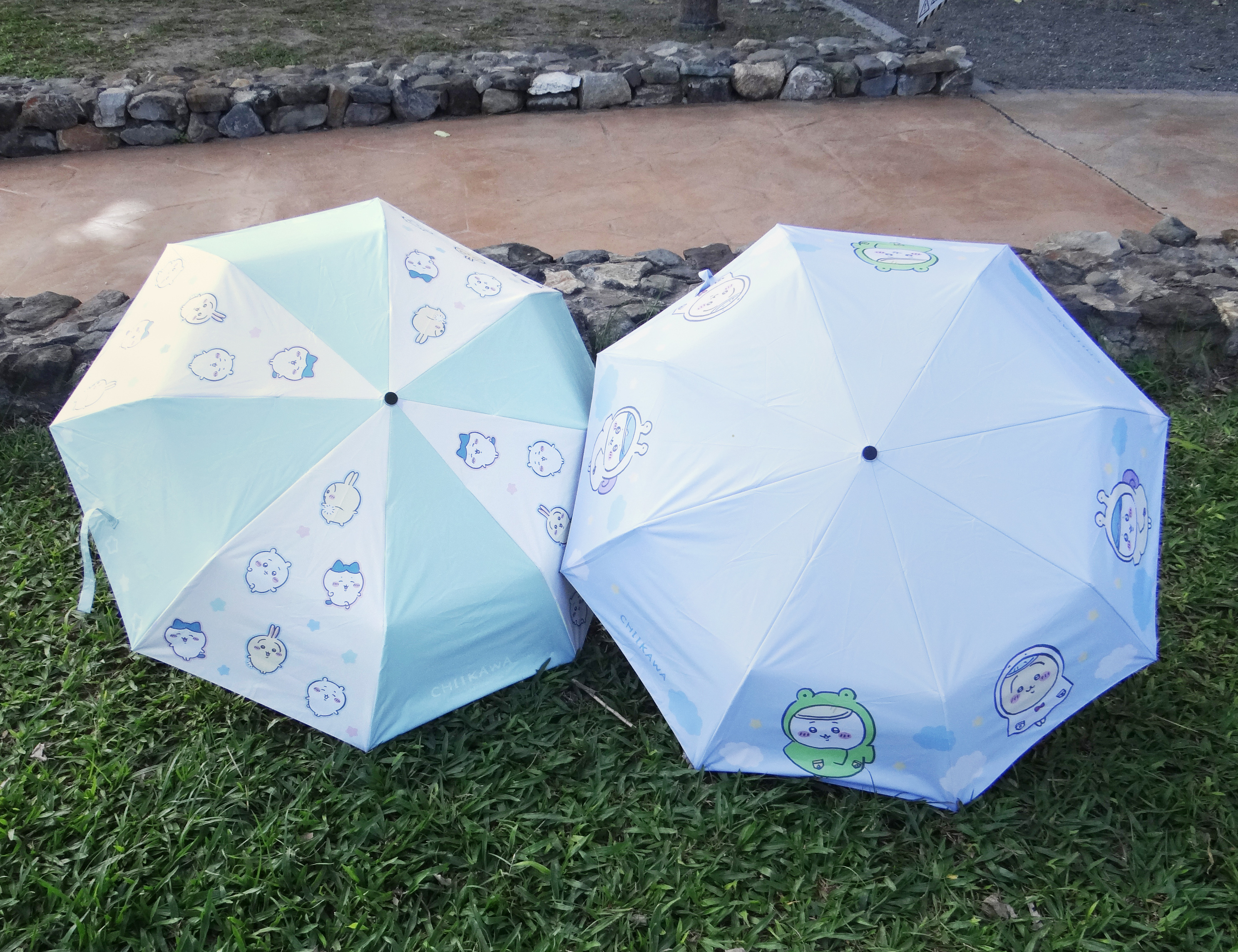 吉伊卡哇防曬自動傘共兩個花色