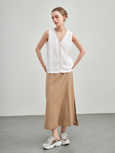 mi-tu 開衩半身裙