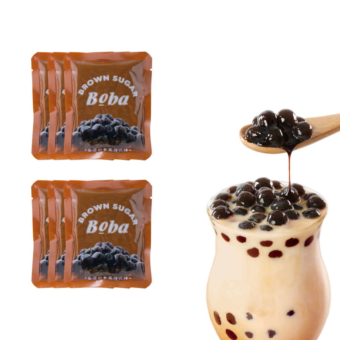 Instant Brown Sugar Boba Box (6 Servings)