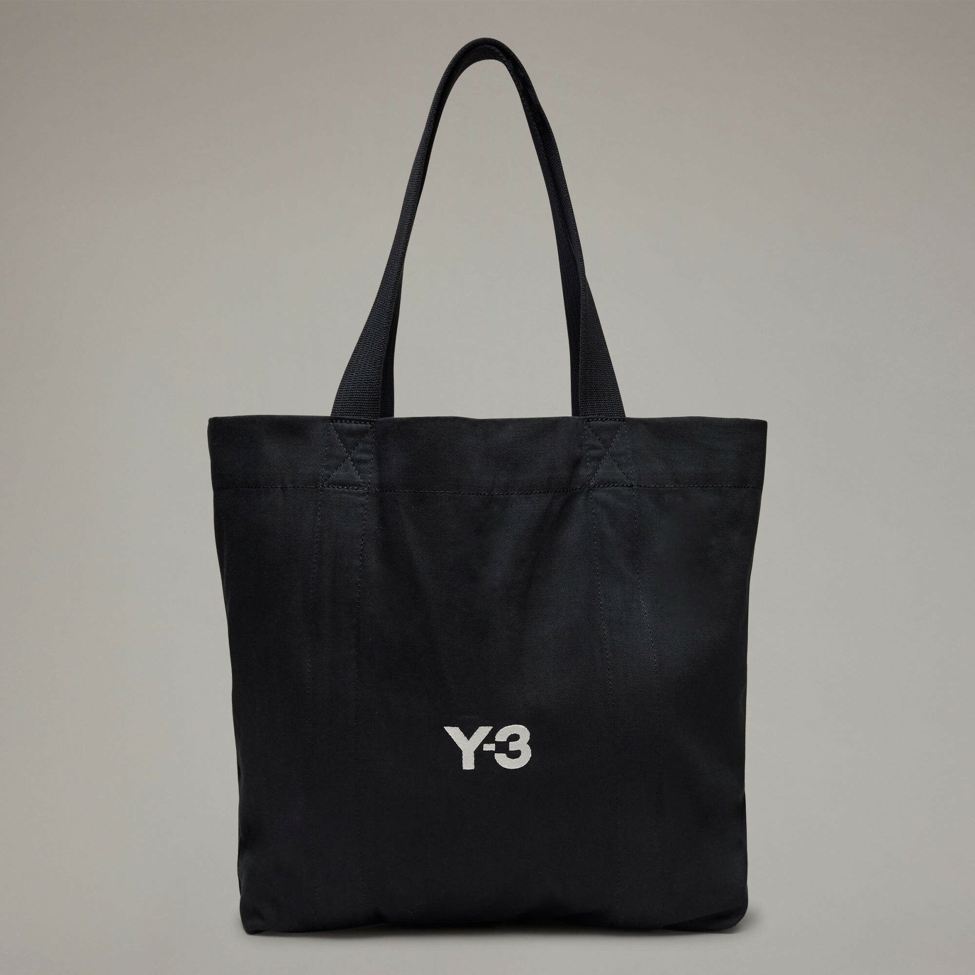 【 Y-3 C TOTE 帆布輕便托特手提包 - 黑 】