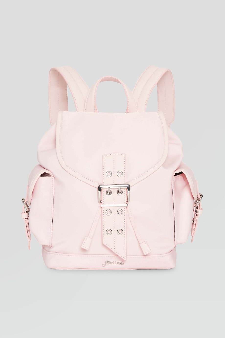 GANNI｜BUCKY 金屬帶扣休閒後背包