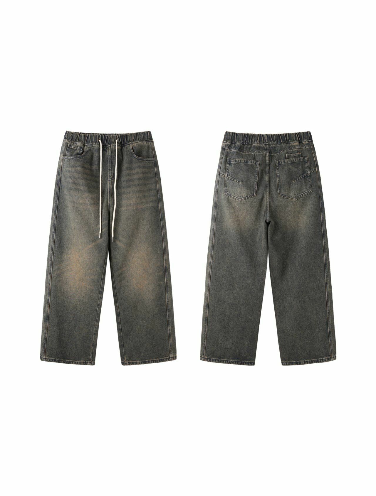 洗水鬆身牛仔褲 Lowell-030P