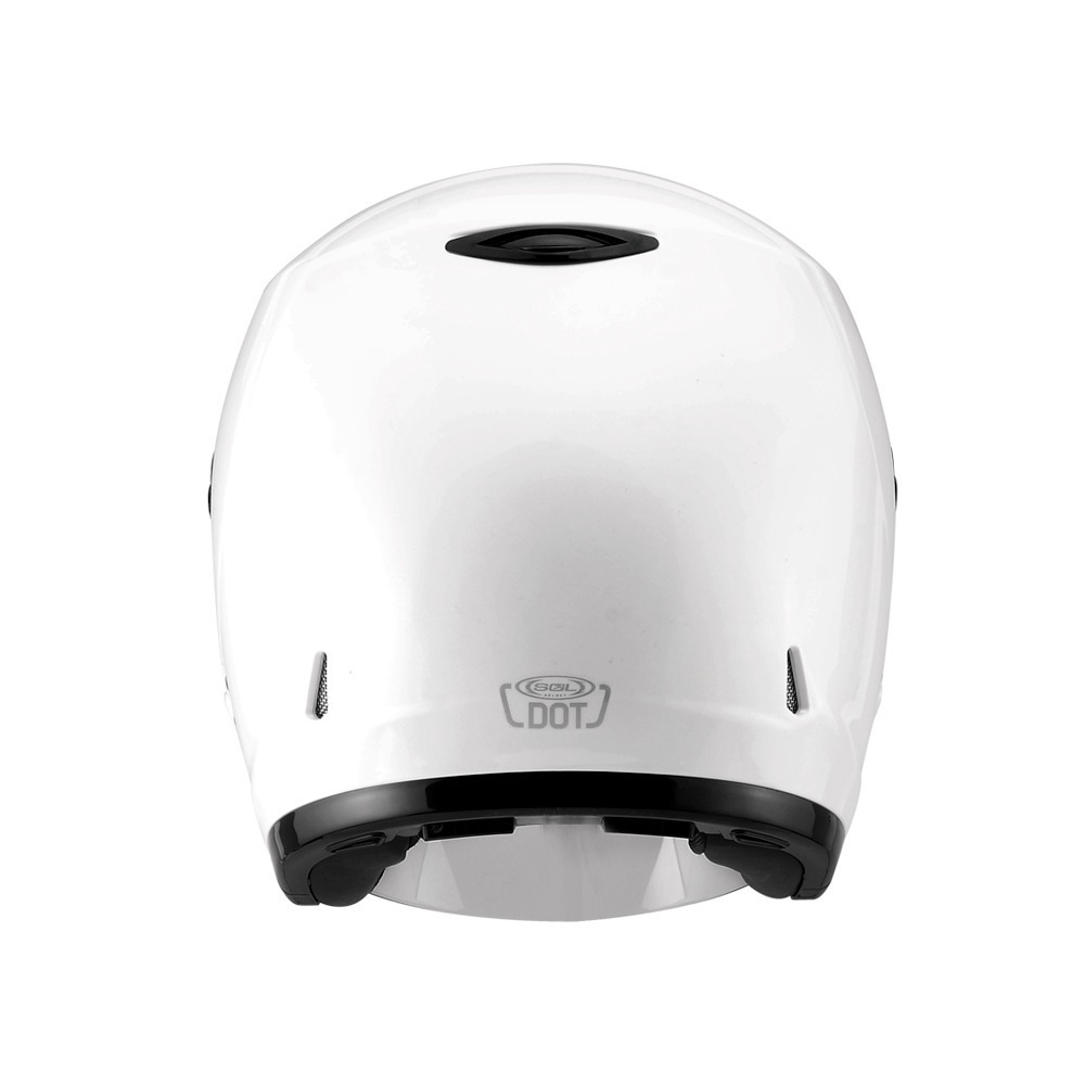 SOL 27Y 珍珠白 素色 3/4罩式 頭圍小適合 輕量