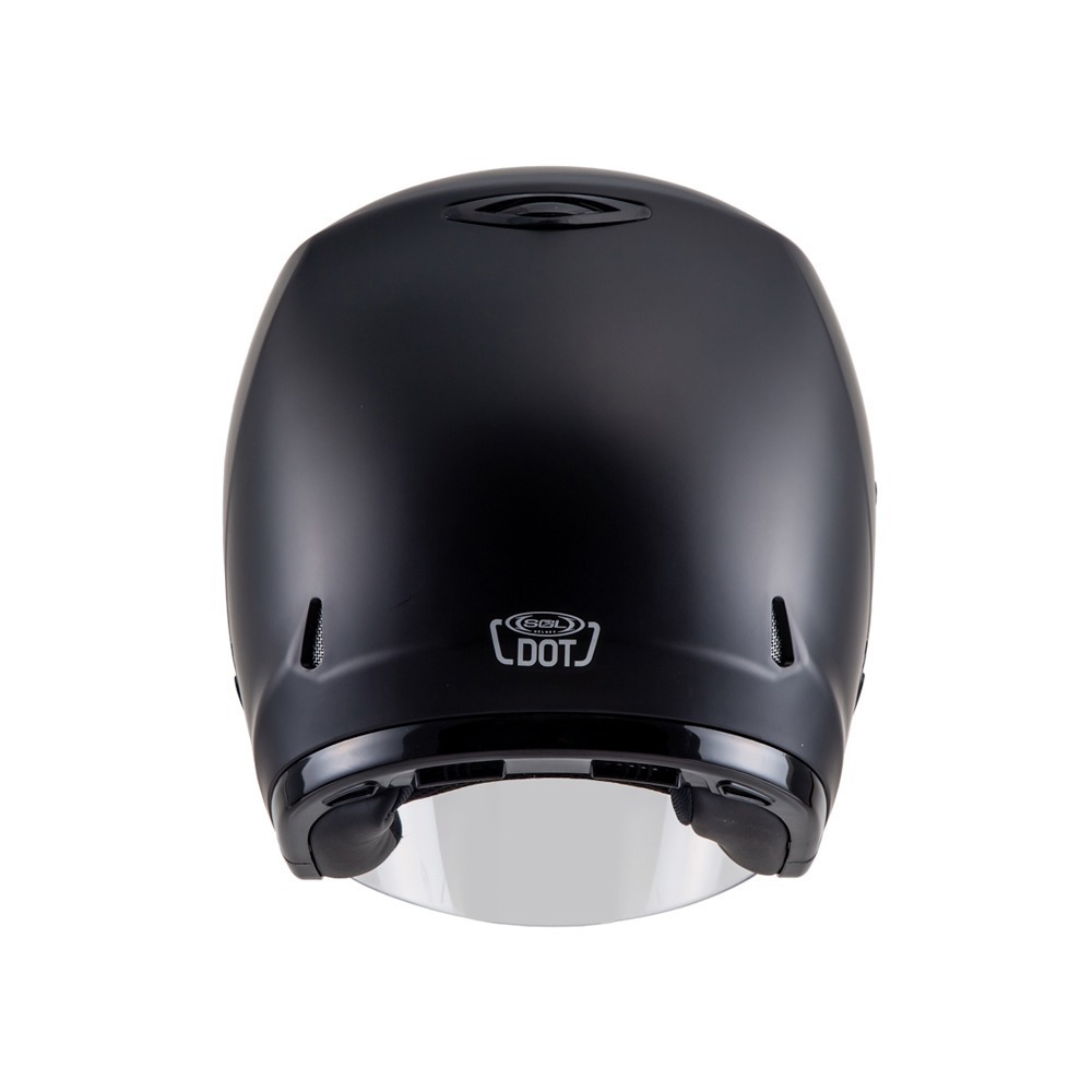 SOL 27Y 消光黑 素色 3/4罩式 頭圍小適合 輕量