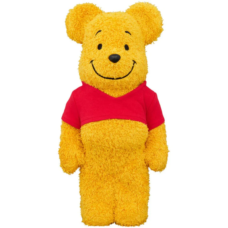 小熊維尼 Winnie the Pooh COSTUME Ver.(PILE FABRIC) 400％ BE@RBRICK