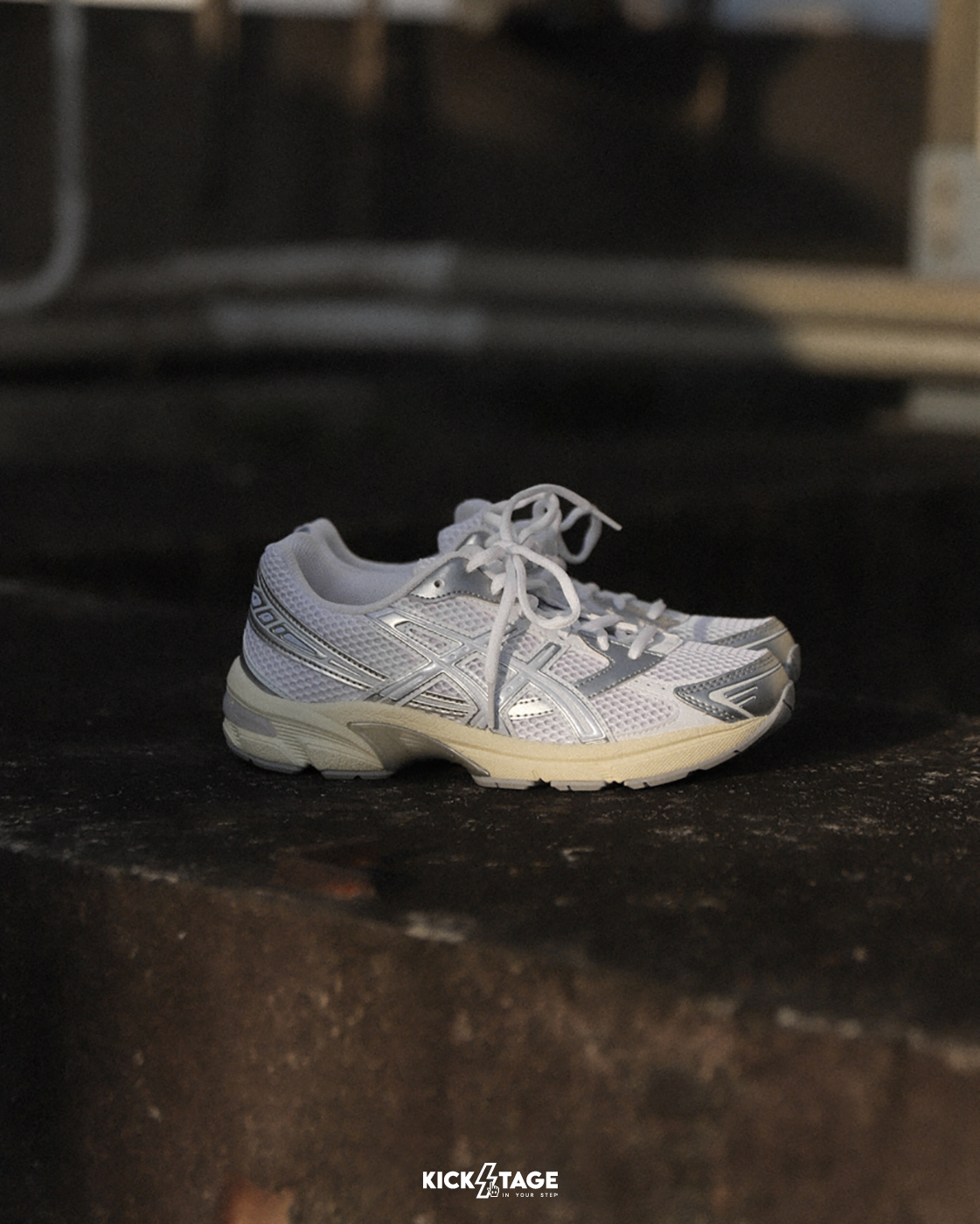 女鞋 ASICS Gel-1130 White Blue Fade 奶油底 白淡藍 老爹鞋 休閒跑鞋【1202A164-121】