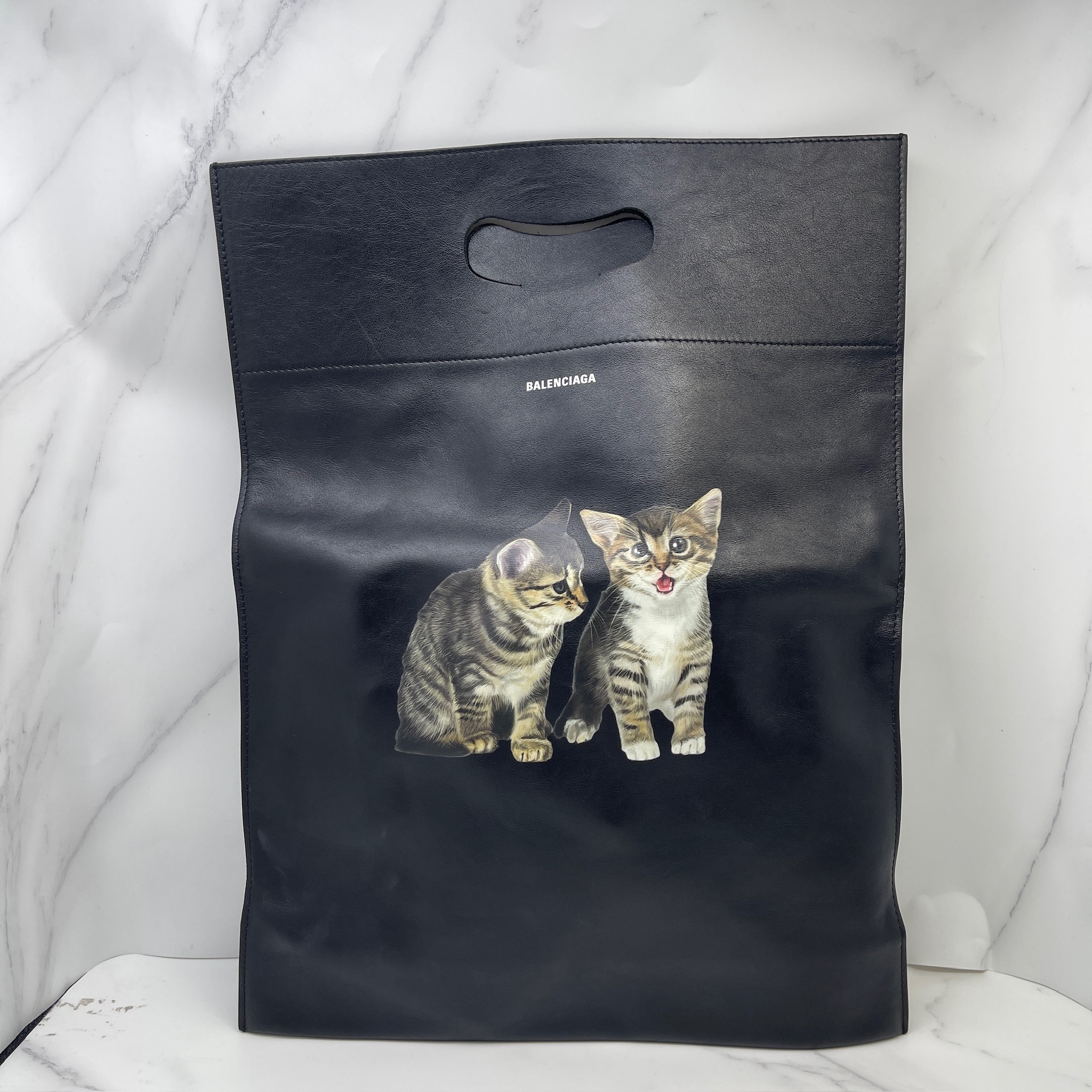 Balenciaga Kitten Shopping Bag