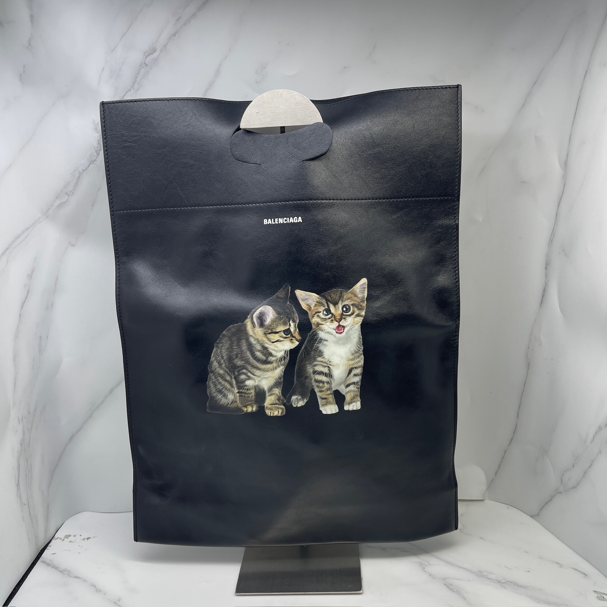 Balenciaga Kitten Shopping Bag