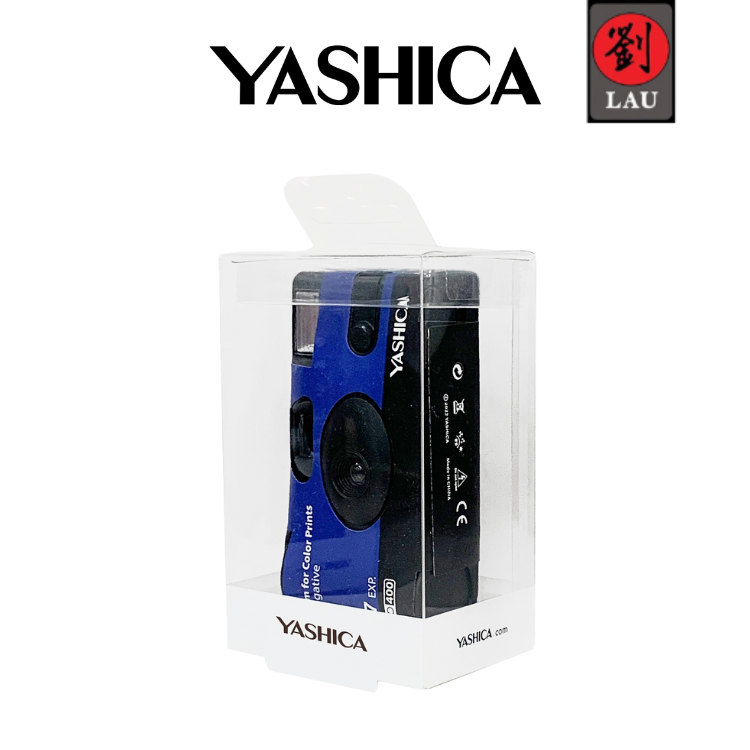 YASHICA 一次性底片相機(藍) 文青相機 傻瓜相機 生日禮物 交換禮物