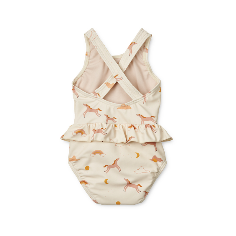 LIEWOOD 寶寶一件式泳衣-飛天馬