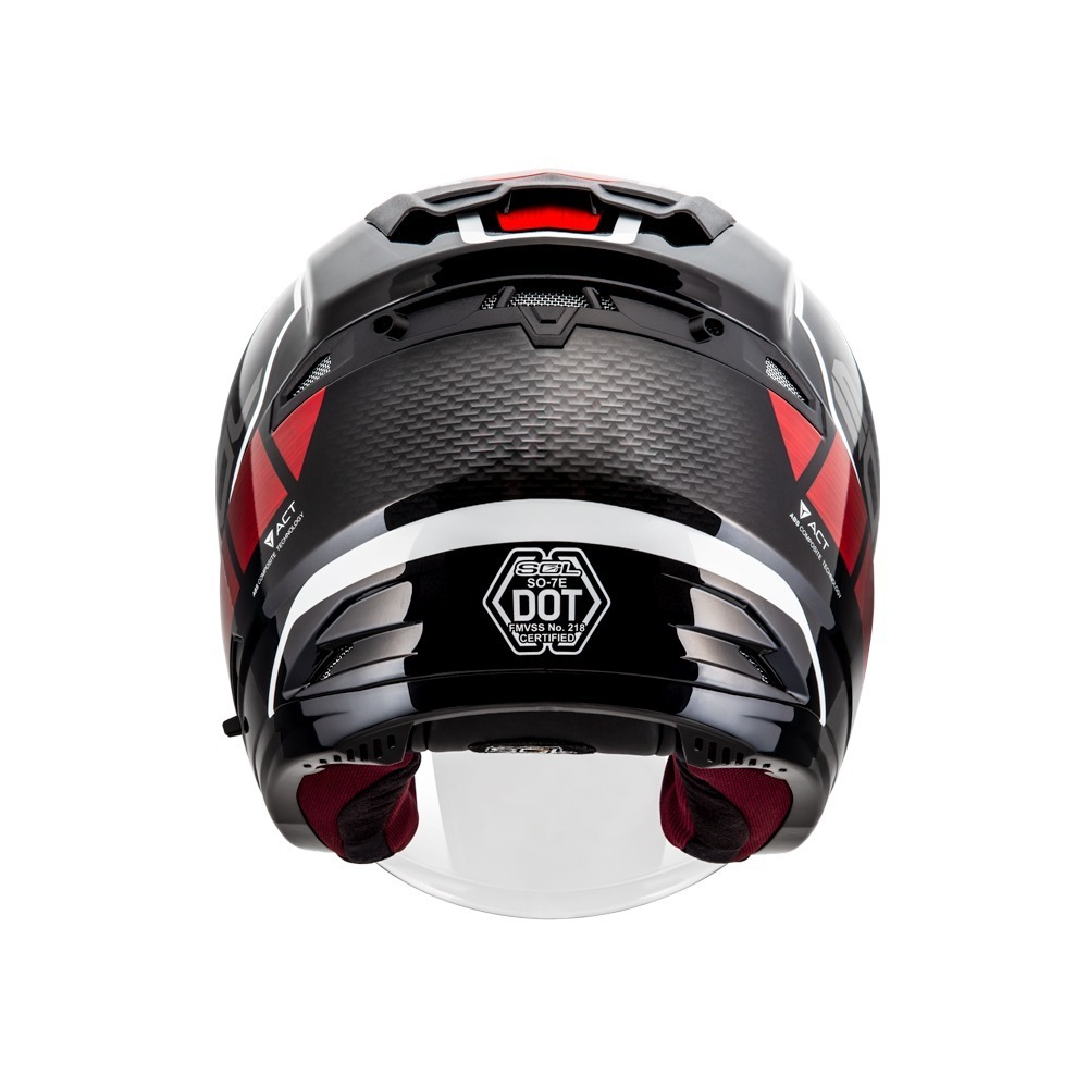 SOL SO-7E 幻影 黑/白 彩繪 3/4罩式 內墨片