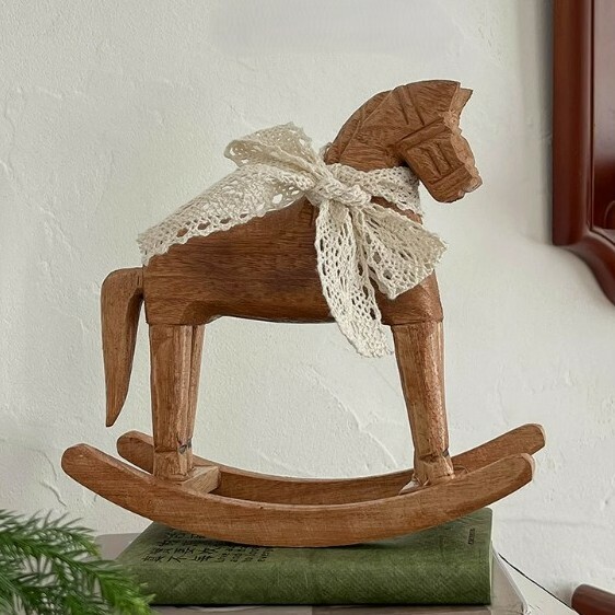 《5781》義大利搖搖木馬手工雕刻擺飾