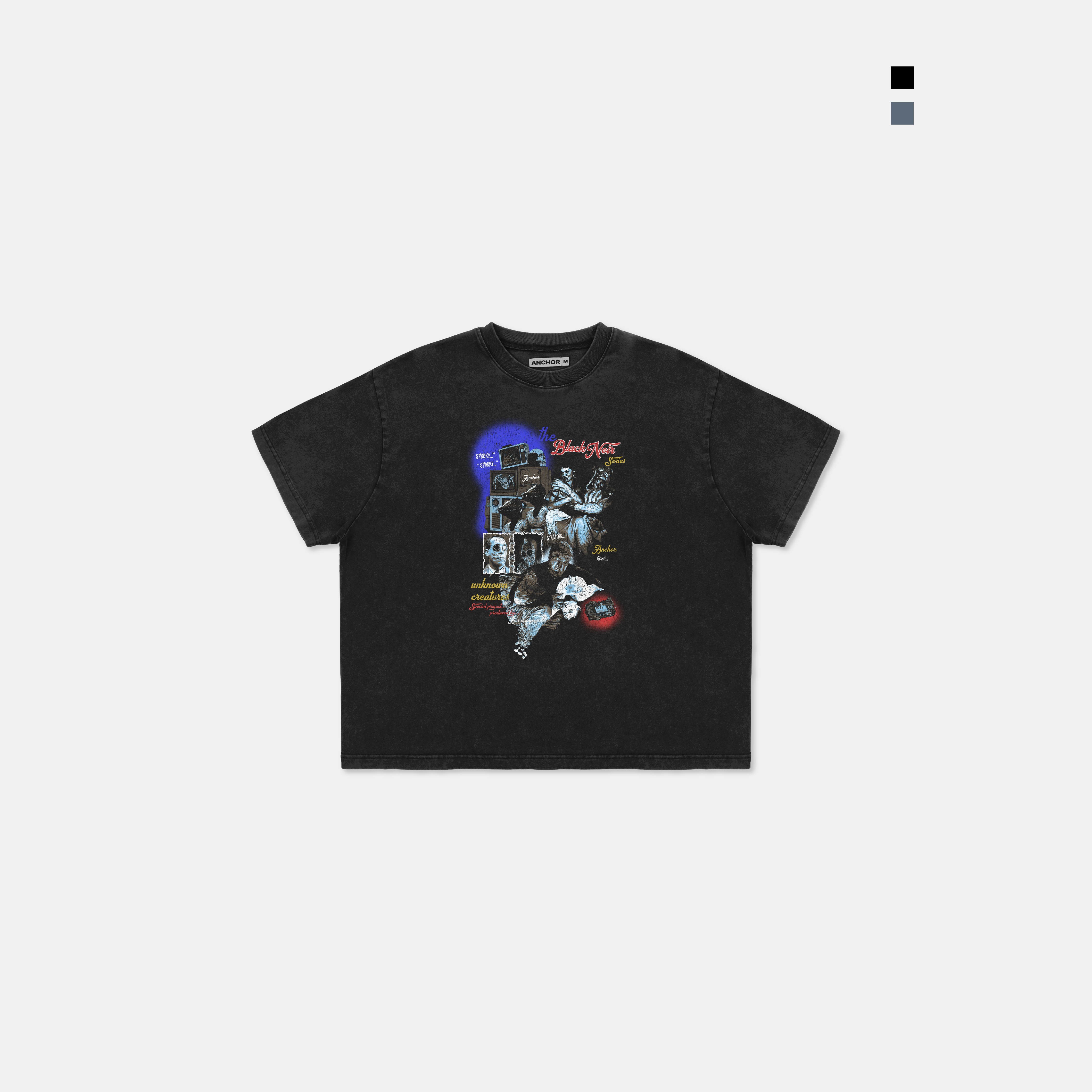 ACR A-30 B級黑色電影系列 美式 驚悚 回憶錄 圖像 短袖 短T