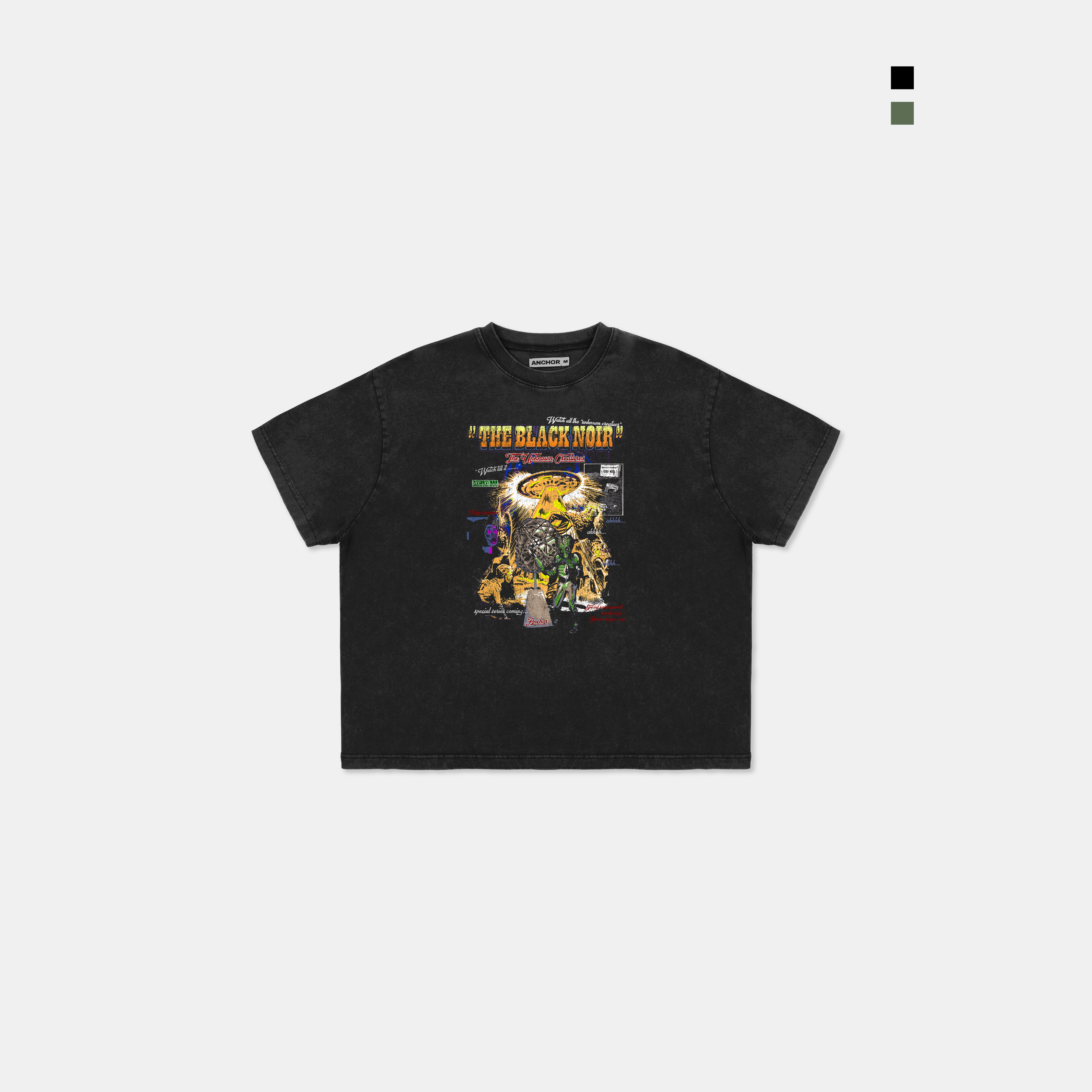 ACR A-31 B級黑色電影系列 美漫風 外星入侵 飛船 短袖 短T