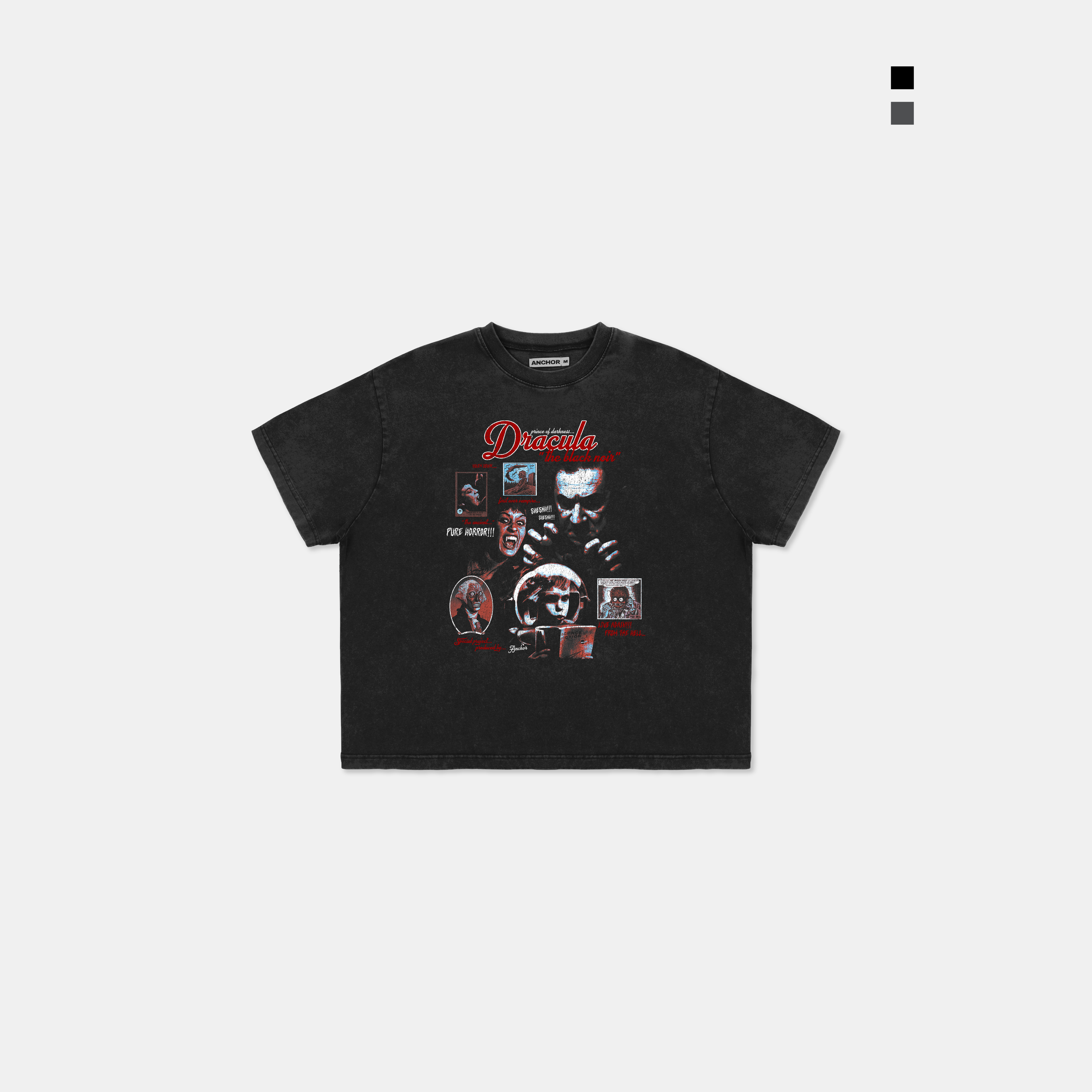 ACR A-33 B級黑色電影系列 德古拉公爵 短袖 短T