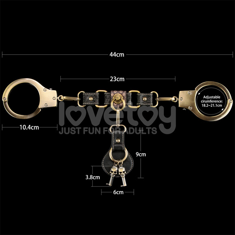 Rebellion Reign 金屬手銬 後背手銬 sm手銬