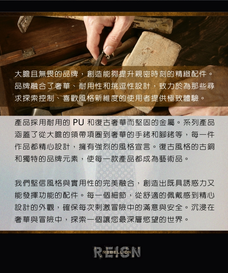 Rebellion Reign 金屬手銬 後背手銬 sm手銬