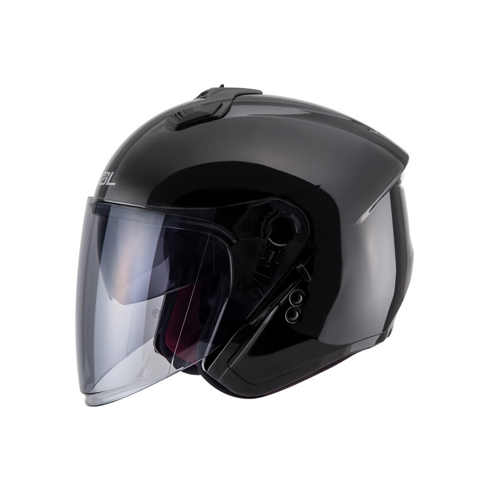 SOL SO-XP 亮面黑 素色 3/4罩式 內墨片