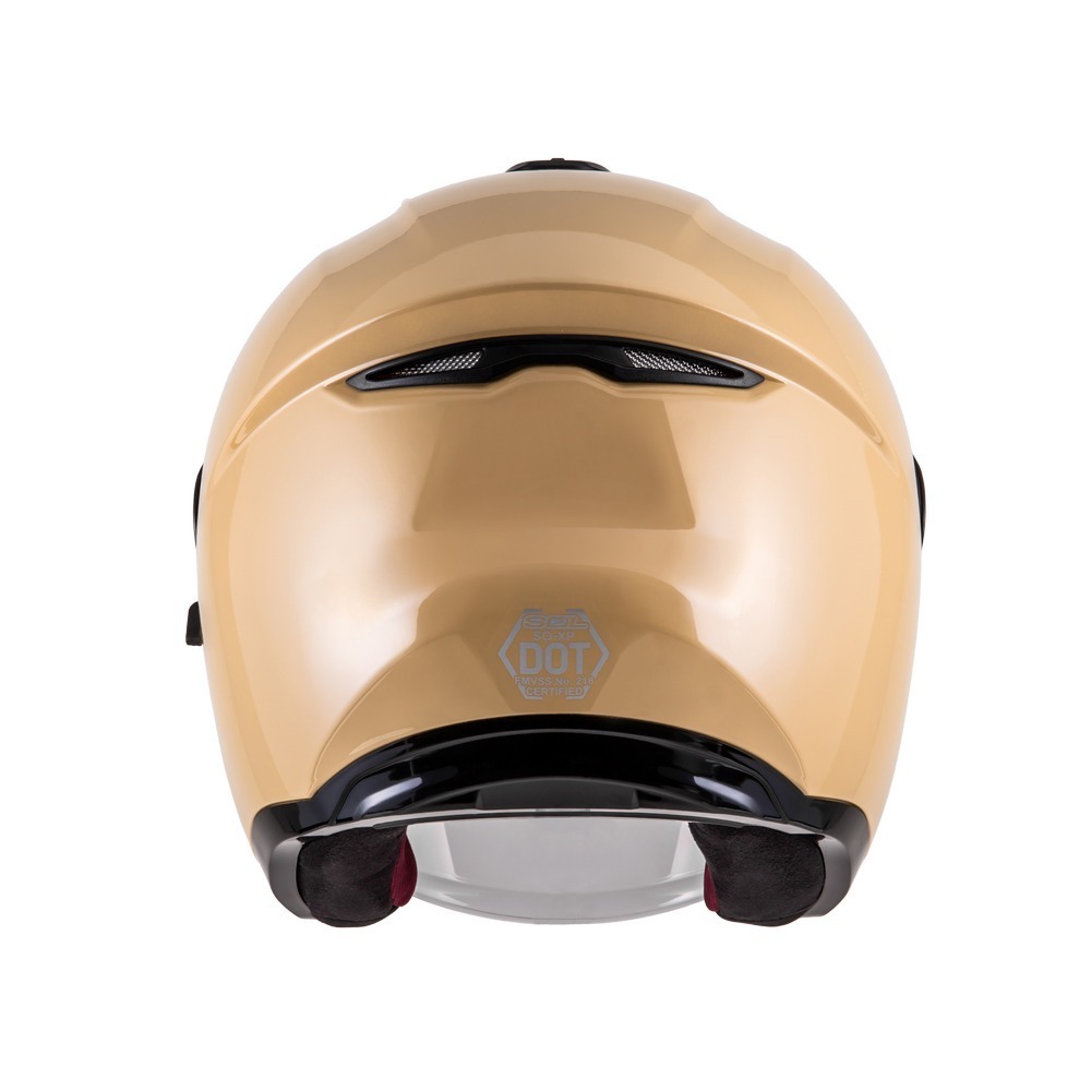 SOL SO-XP 卡其 素色 3/4罩式 內墨片